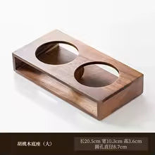 Luxury Walnut Wood Soap & Lotion Dispenser - Press-Top Bottle
