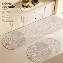 Soft Anti-Slip Kitchen Floor Mat - Washable Runner Rug