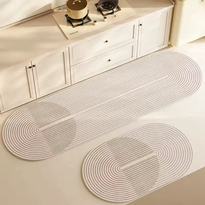 Soft Anti-Slip Kitchen Floor Mat - Washable Runner Rug