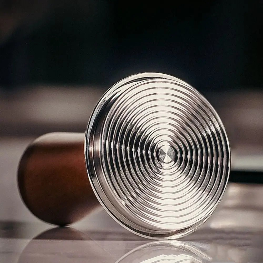 Self-Leveling Coffee Tamper - Spring-Loaded Espresso Press